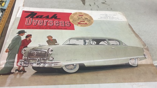1952 nash overseas dealer - 1952,