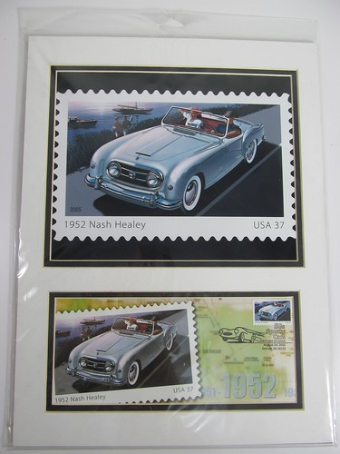 1952 nash healey matted 1st - 1952,